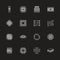 Computer Chips - Flat Vector Icons