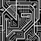 Computer circuit board seamless pattern