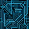 Computer circuit board seamless pattern