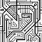 Computer circuit board seamless pattern