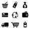 Computer commerce icons