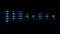 Computer generated equaliser bars in waveform audio spectrum