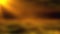 Computer generated a gold blur background. 3D rendering of defocused wavy spots