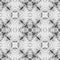 Computer graphics, pattern - kaleidoscope, seamless surreal magic texture in shades of gray. The tile is square