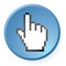 Computer hand icon