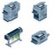 Computer Hardware Icons Set