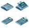 Computer Hardware Icons Set