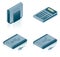 Computer Hardware Icons Set - Design Elements 55a