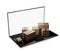 Computer notebook laptop packages delivery 3d-illustration