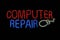 Computer Repair Neon Sign