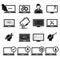 Computer repairs icons