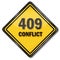 Computer sign 409 conflict