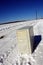 Computer Tower Abandoned in the Snow