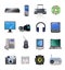 Computers and electronics icons