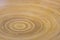 Concentric circles on a bamboo plate / round bamboo texture with copy space