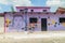 CONCEPCION DE ATACO, EL SALVADOR - APRIL 3, 2016: Colorfuly painted mural in Concepcion de Ataco villag