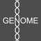 Concept of biochemistry with abstract dna symbol