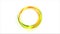 Concept bright corporate ring circle video animation