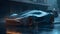 Concept car futuristic innovation cinematic Hyper-realist generative AI
