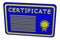 Concept: certificate