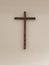 Concept or conceptual cross on background, texture with copy space for any text, christ, christianity, religion, faith