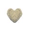 concept of cruel, callous, indifferent person. heart-shaped stone. man with stone heart