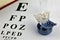 An concept Image of a optometry test - medicine
