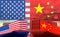 Concept image of USA-China trade war, Economy conflict, US tariffs on exports to China,