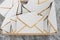 Concept of inbox organisation, group of envelopes inside box metaphor of email inbox