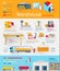 Concept Infographics Equipment Warehouse