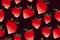 Concept laconic strawberries seamless pattern