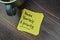 Concept of Make Yourself A Priority Reminder write on sticky notes isolated on Wooden Table