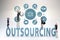 Concept of outsourcing in modern business