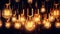 This concept pairs old style lightbulbs, such as vintage Edison bulbs, with the power of creative thinking and innovative ideas.