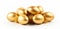 Concept of Richness, golden eggs,
