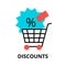 Concept of sale discounts