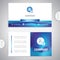 Concept of saving money and profit. Business card template. Making money over time. Business and finance. Time is money