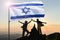 The concept of struggle, victory and peace ambassadors for Israel, the most successful country in the world