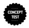 Concept test stamp