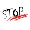 Concept of a word `stop`