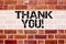 Conceptual announcement text caption inspiration showing Thank You. Business concept for Giving Gratitude Appreciate Message writt