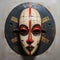 Conceptual Art Rustic Futurism Inspired By Ugandan Wooden Mask