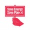 Conceptual Banner Design for National Energy Conservation Day. Save Energy. Save Money. Save Planet.