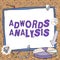 Conceptual caption Adwords Analysis. Internet Concept change in procedure designed to perform an operation New Ideas