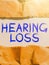 Conceptual caption Hearing Loss. Business idea is partial or total inability to listen to sounds normally