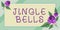 Conceptual caption Jingle Bells. Business overview Most famous traditional Christmas song all over the world