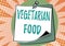 Conceptual caption Vegetarian Food. Business overview cuisine refers to food that meets vegetarian standards Colorful