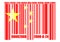 Conceptual chinese barcode