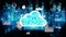 Conceptual cloud computing and data storage technology for future innovation