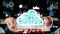 Conceptual cloud computing and data storage technology for future innovation